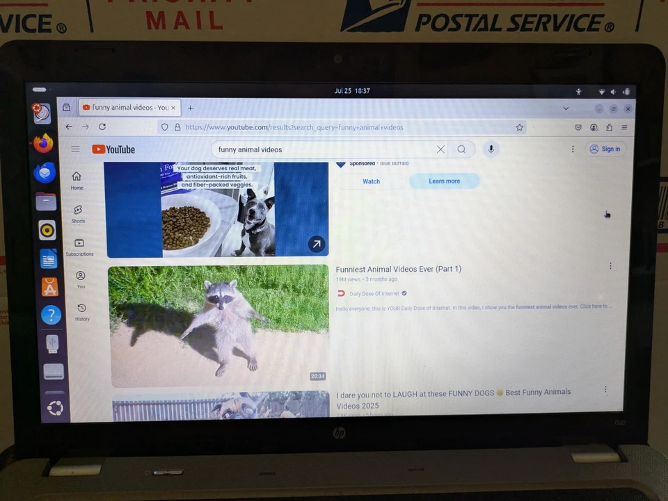 Portátil HP para piezas o reparación 💻 Portátil HP G62-225DX para reparación Foto 2 de 4