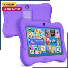 7" Kids Tablet - Purple - 32GB, Android Tablet w/Exclusive 14 Learning Games