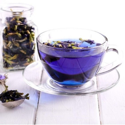 Spiced Blue Tea Herbal Detox Tisane Fresh Super Food Mischung Koffeinfrei 1 KG