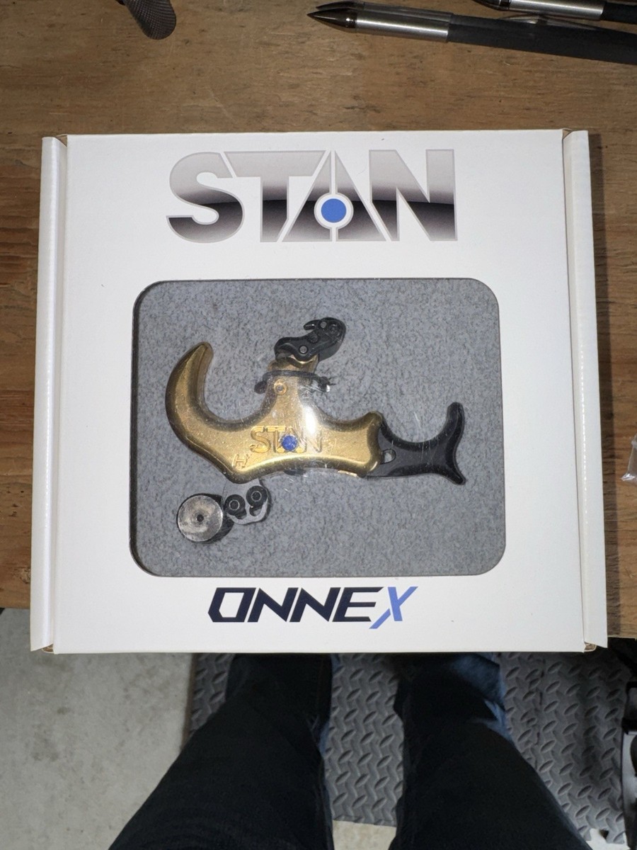 Stan OnneX Pouce Libé Rateur Métal Lourd Grand Or - Modèle 8412 (Boîte Ouverte, état Neuf)