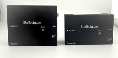 Startech.com ST121HDBTE HDMI Over CAT5 Transmitter Receiver Set