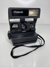 UNTESTED Vintage Original Polaroid OneStep 600 Instant Film Camera W/strap