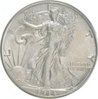 Photo of a 1944-P Walking Liberty Half Dollar from an eBay listing that sold on Jul 22, 2026