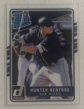 2017 Donruss Baseball Hunter Renfroe Rated Rookies RC Card #41 Padres