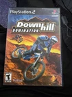 Downhill Domination (Sony PlayStation 2 PS2, 2003) w/ Case - Tested & Working!