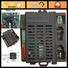 12V 7-Pin Single-Sided Socket Control Box for Electric Ride-On Cars - Replacemen