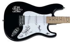 John Rzeznik Robby Takac GOO GOO DOLLS Signed Autograph Electric Guitar BAS COA