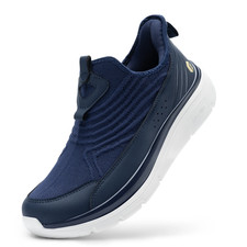 Men'S Slip-On Walking Shoes Wide Width Cushion Rebound Stable Support Lightweigh