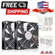 120mm x 25mm 12V Computer Case Cooling Fan 12 Volt 2Pin High Performance DC F...
