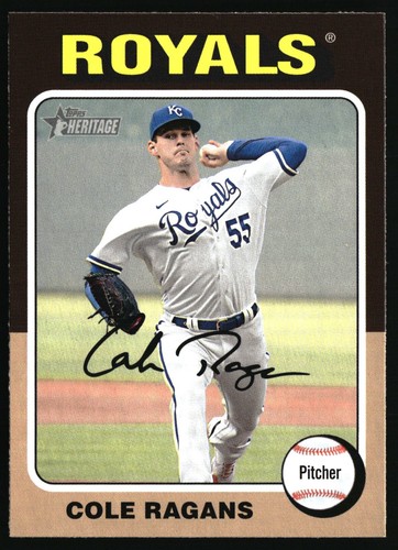 2024 Topps Heritage #120 Cole Ragans | Baseball Card