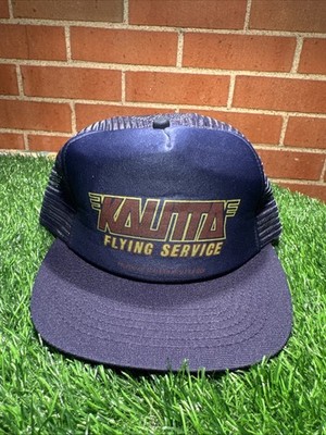 Casquette Camionneur Vintage Kalitta Flying Service – Bleu – Taille Unique – Snapback