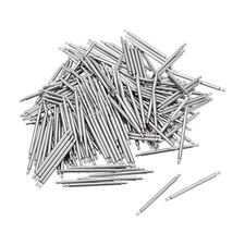 20mm Watch Band Pin 1.3mm Dia Steel Single Flanged End Spring Bar Pins 200pcs