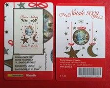 ITALIA 2009 - TESSERA FILATELICA - NATALE LAICO con Francobollo