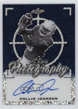 2020 Leaf Flash Flash Photography Blue 3/35 Collin Johnson #FP-CJ1 Auto 0m4x