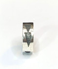 925 Sterling Virgil Thomas Hopi Overlay Wide Band Ring Sz 8.75 — photo 2
