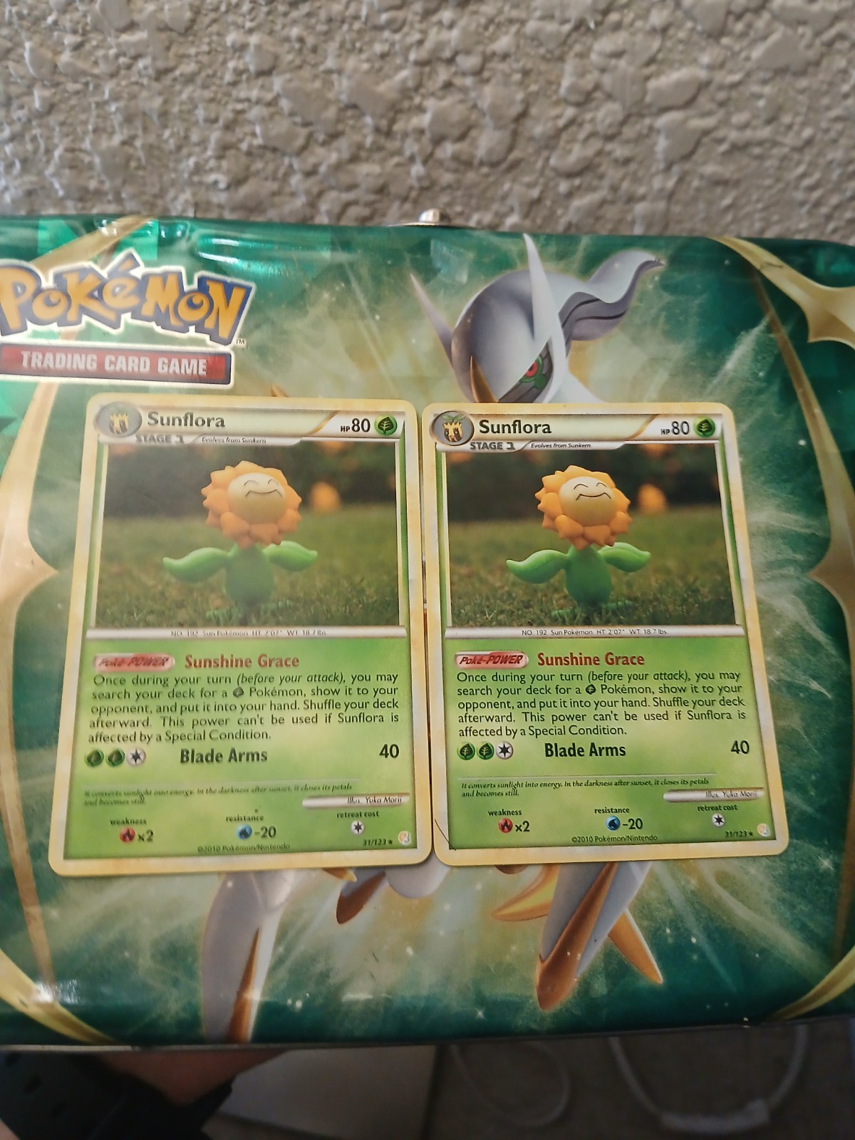 Sunflora - HeartGold SoulSilver (HS) 31/123 Normal NM