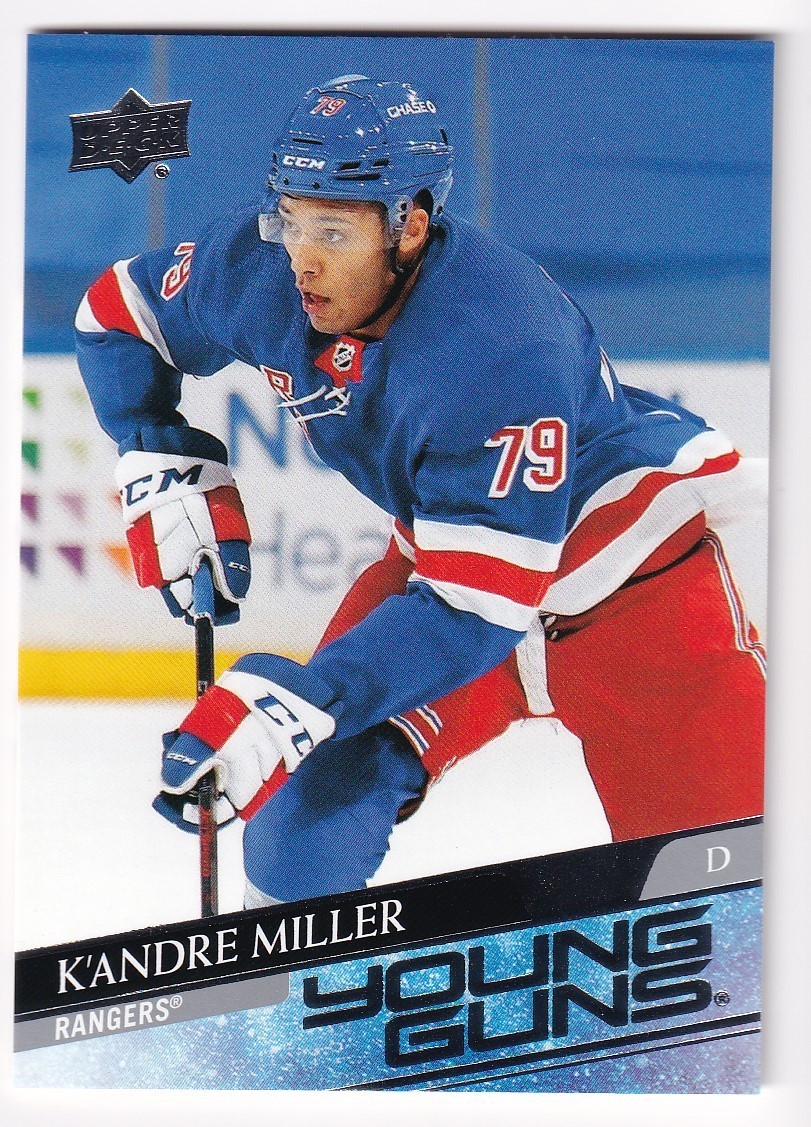 2020-21 Upper Deck Series 2 Young Guns #469 K’Andre Miller RC