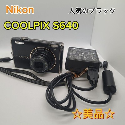 Nikon Coolpix S640 ブラック Nikon COOLPIX S640 Compact Digital