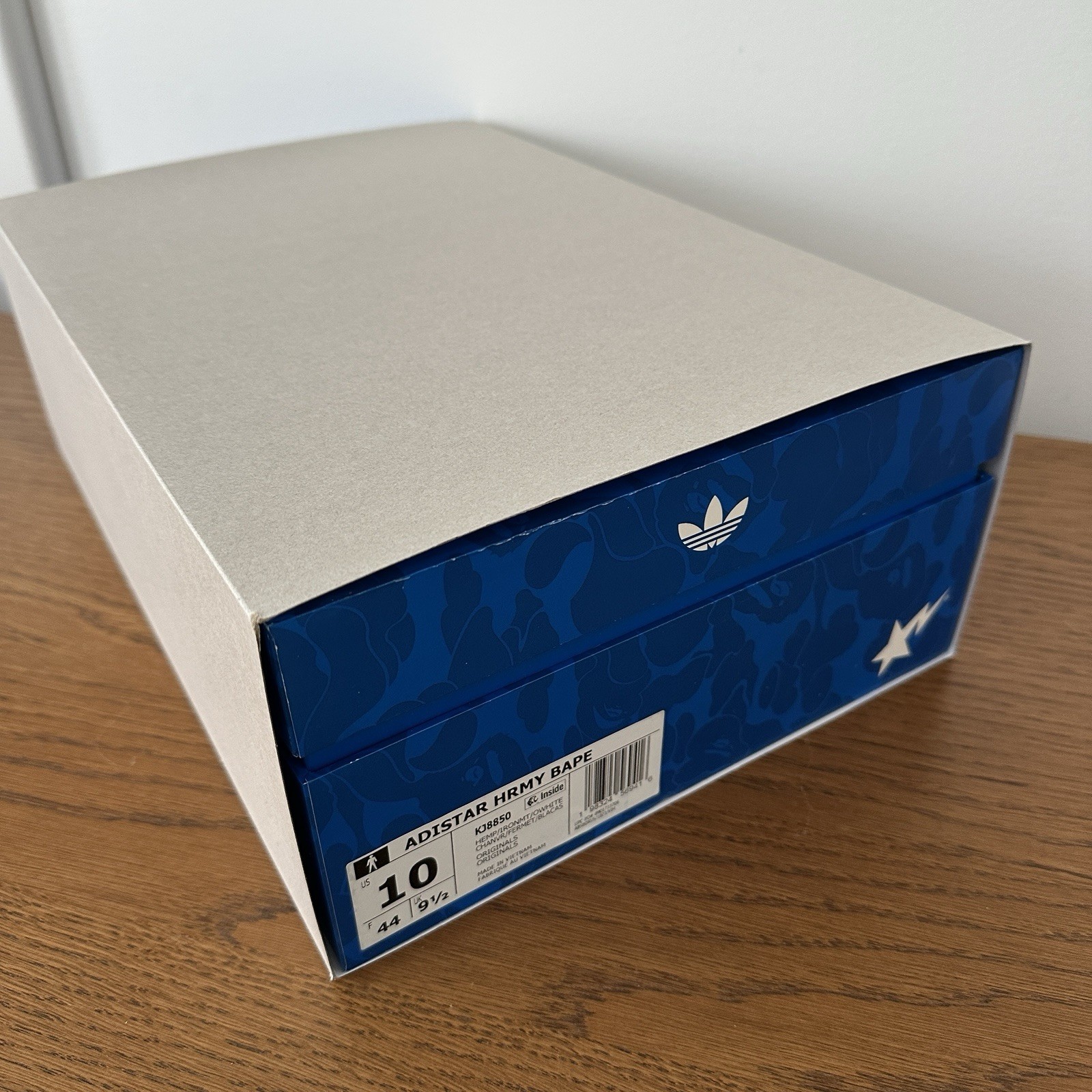 NIB Adidas Originals x BAPE AdiStar HRMY Camo Men's Shoes KJ8850 Sz 10 IN HAND thumbnail 22