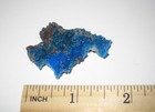 1.7" SMALL RARE NATURAL CHALCANTHITE CRYSTAL CLUSTER W/ MATRIX ARIZONA, USA 5.2g — photo 2