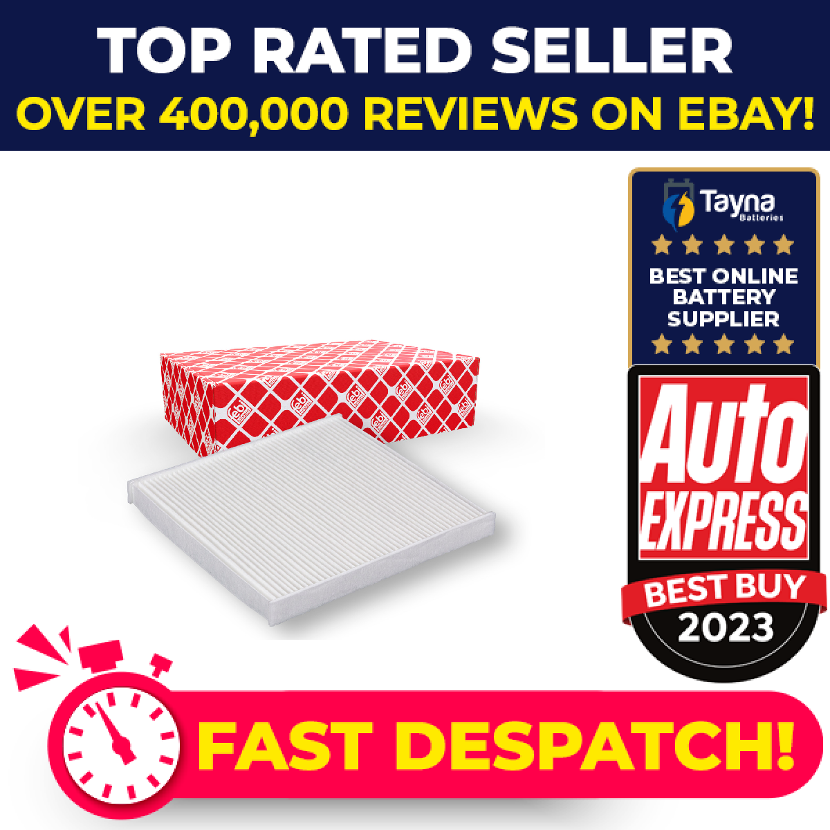 Pollen / Cabin Filter 103814 Febi 2789100Q0B 272773223R Top Quality Guaranteed