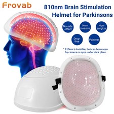 810nm Red Infrared Light Therapy Brain Helmet for Parkinson Alzheimer Stroke