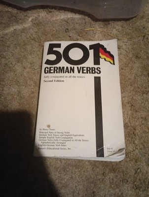 501 German Verbs by Henry Strutz (1990, Trade Paperback)