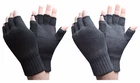Heat Holders - Mens Winter 3.2 TOG Fleece Lined Insulated Fingerless Gloves