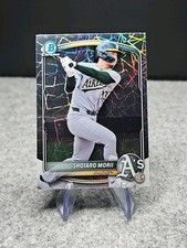 2025 Bowman Draft Mega Box SHOTARO MORII Chrome Laser Refractor #BDC-174 A's