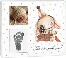 Baby Book Keepsake for New Born First 5 Years, Baby Memory Book with 24 Month...