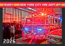Kalender 2026 New York City Fire Dept. (14.Jahrgang) - limitiert auf 100 Stück