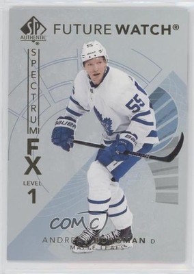 2017-18 SP Authentic Spectrum FX Bounty Andreas Borgman #S-69 Rookie RC fd4
