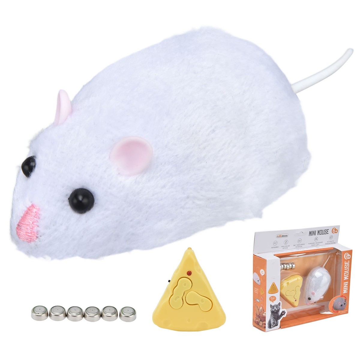 Télécommande Interactive Souris Jouet - Infrarouge - Enfant - ABS - Neuf
