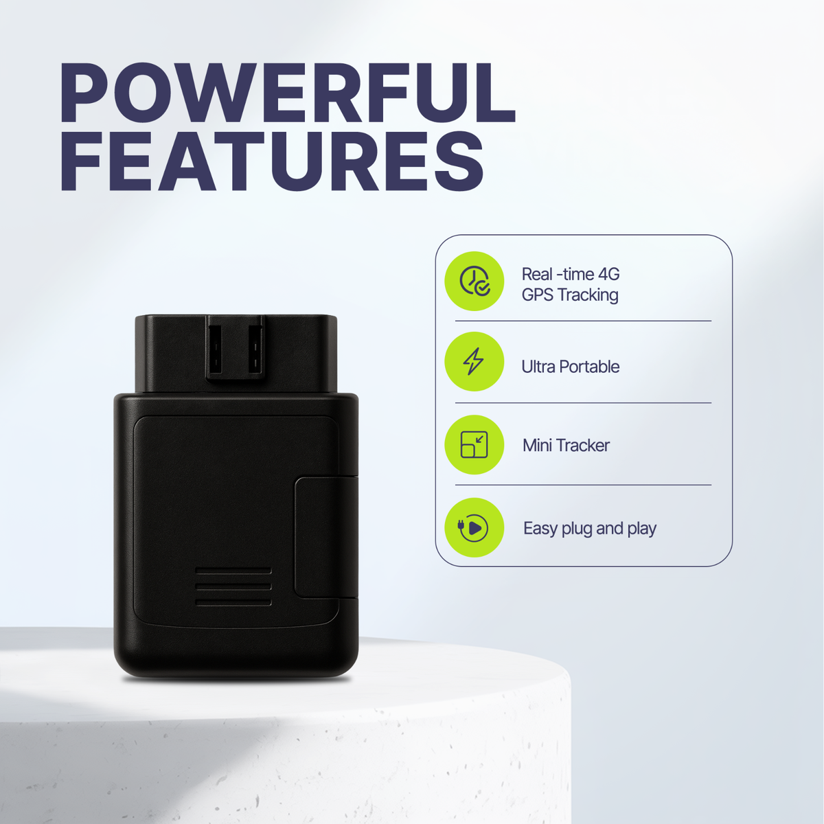 Lightning GPS OBD-II GPS Tracker for Vehicles - Cars Hidden GPS