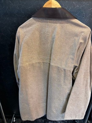 AURALEE Organic Canvas Hunting Blouson M Beige Lightweight Jacket