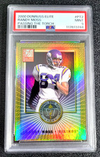 2000 PSA 9 MINT RANDY MOSS SP /1500 ELITE PASSING THE TOURCH G6819
