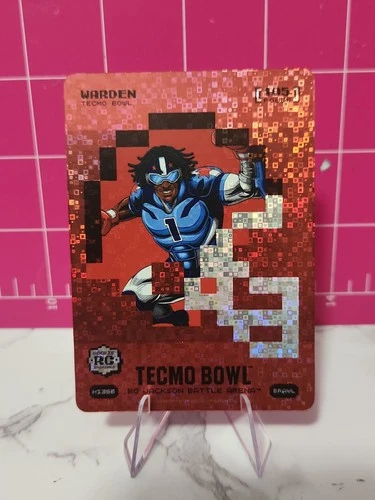 Bo Jackson Battle Arena Tecmo Bowl - WARDEN Helmet Icons BRAWL SSP Cam Ward RC
