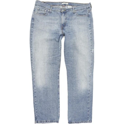 Levi's 505 Femme Bleu Straight Regular Stretch Jeans W36 L32 (70429) - Photo 1/4