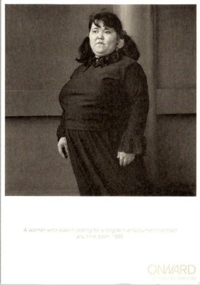 1995 Vernacular Portrait Photograph Woman Casual Realism Benrido Print