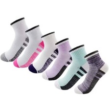 Womens Ankle Athletic Sports Running Socks 95 Cotton Low Cut Casual Size 9-11