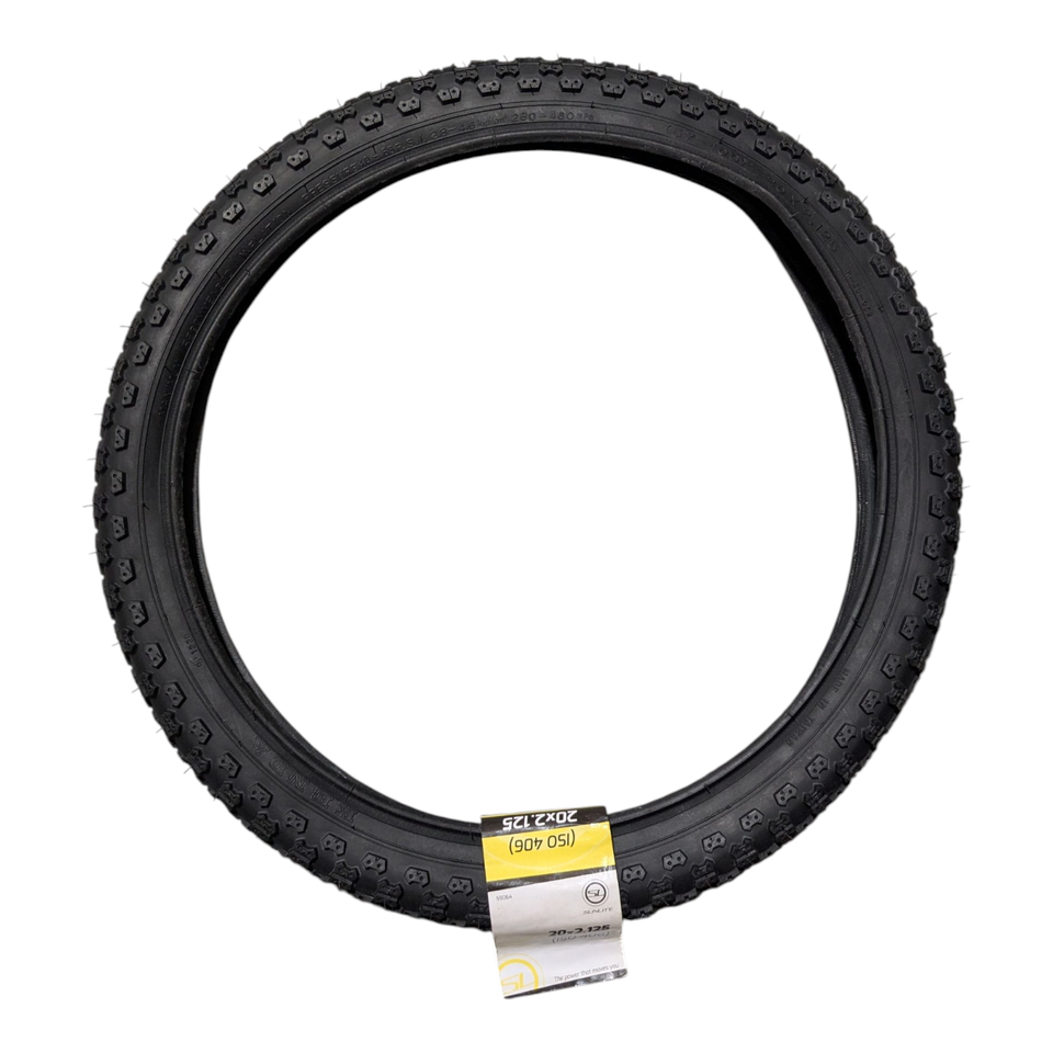 Sunlite MXX3 BMX Bicycle Tires - Black - 20