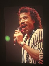 Lionel Richie Photo Transparency Original 35mm Positive Slide LFI October 1986