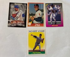 (4) Nolan Ryan - 1991 pacific- 1989 classic- 1991 score-2015 topps