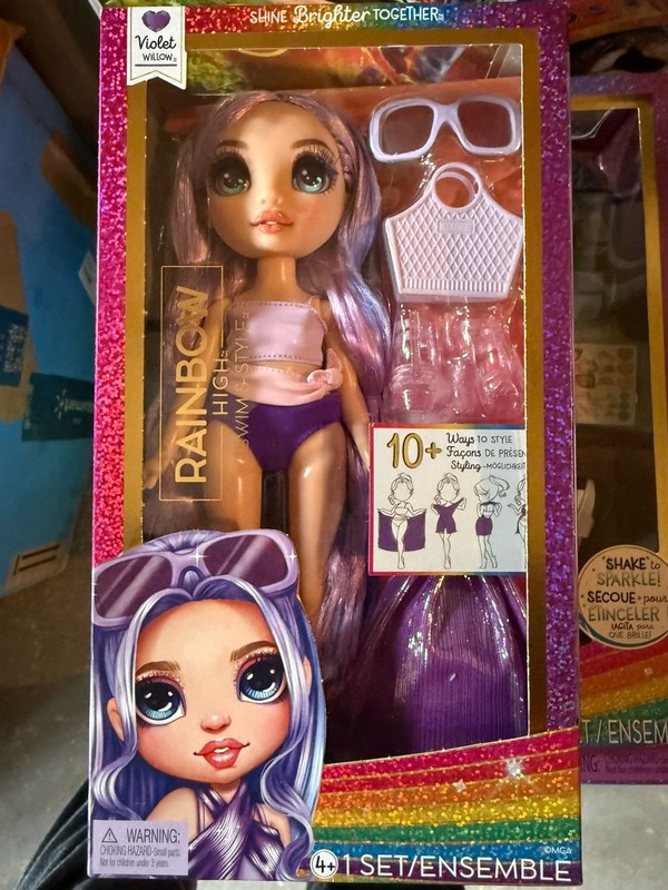 Rainbow High High Violet Willow Doll Swim Style