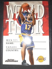 1999-00 Skybox Dominion - World Tour Rick Fox #179