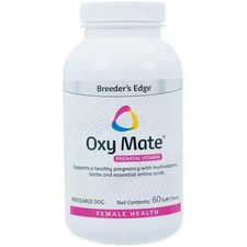 Breeder's Edge Oxy Mate- Prenatal - for Medium  Large Dogs- 60ct Soft Chews