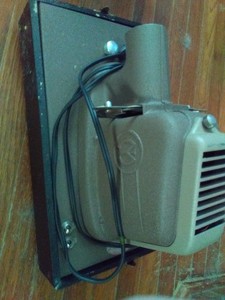mansfield slide projector 300 with case