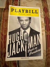 HUGH JACKMAN Back on Broadway Playbill &ndash; 2011 MINT Condition!