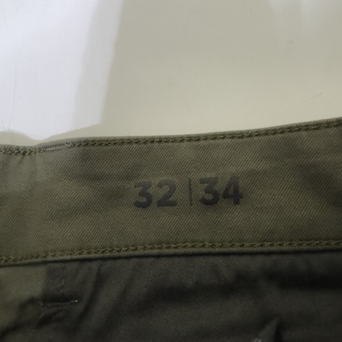 Pantalone cargo G Star grezzo zip skinny 3D verde oliva militare 32 30 tasche elasticizzato - Foto 6 di 13