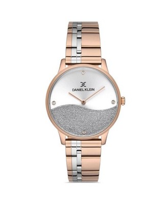 DANIEL KLEIN Women Analog Quartz Casual Watch Classic Dress Silver Dial Waterpro